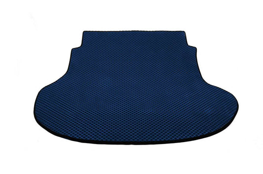 Trunk mat (EVA, Blue) for Infiniti QX70 2013-2019 - Reelken Auto
