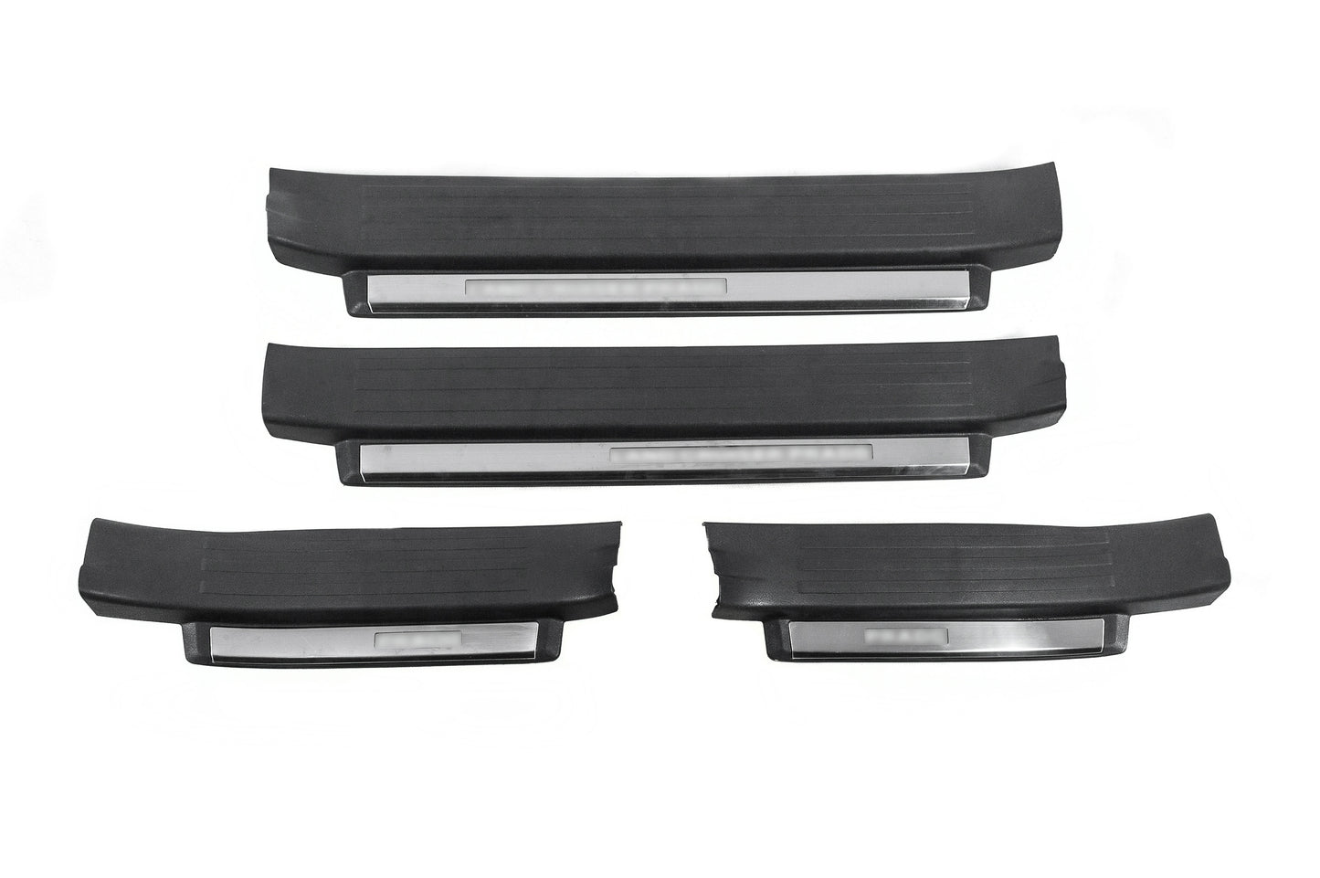 Illuminated door sills (black) for Toyota Land Cruiser Prado 150 2009-2023 - image 2
