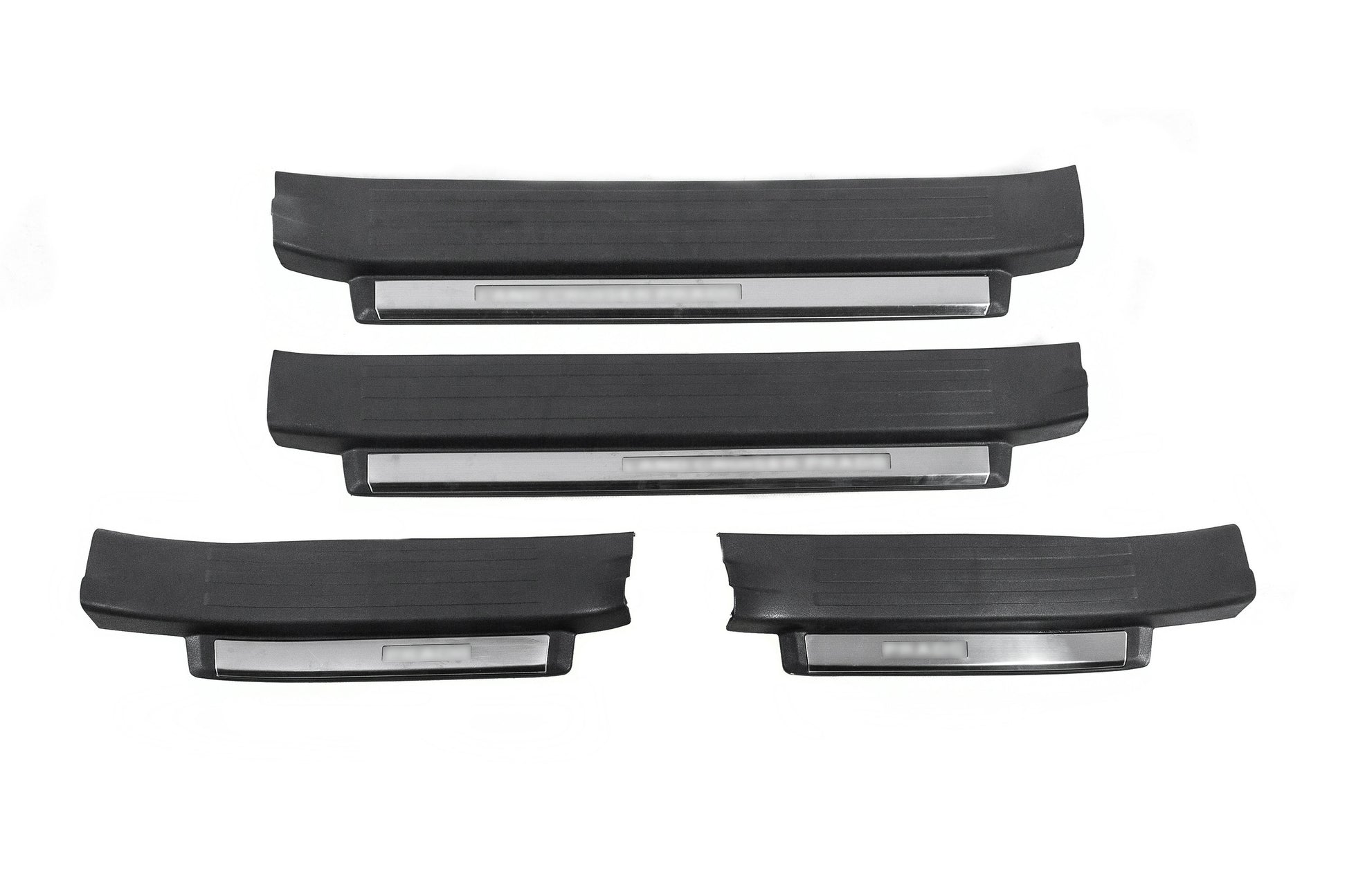 Illuminated door sills (black) for Toyota Land Cruiser Prado 150 2009-2023 - image 2