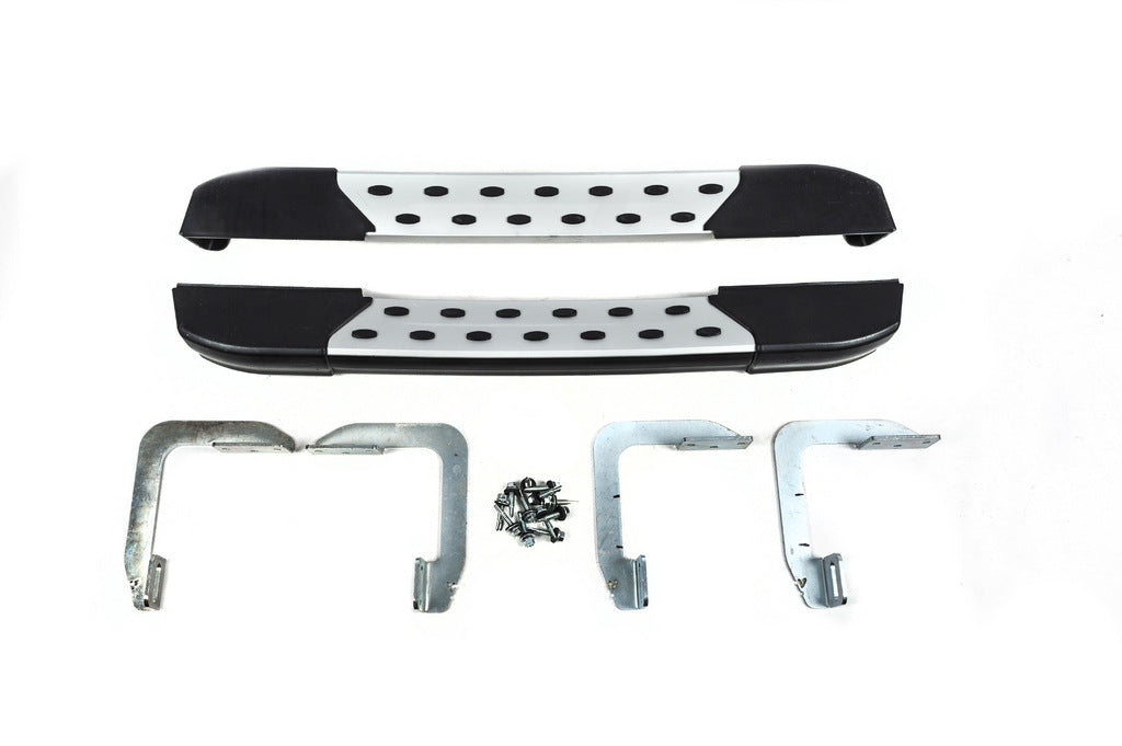 DOT-Line Side Steps Behind Wheel (2 pcs, Aluminum) for Mercedes Sprinter W906 2006-2018 - image 1