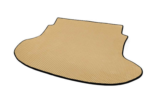 Trunk mat (EVA, beige) for Infiniti QX70 2013-2019 - Reelken Auto