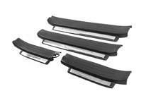 Illuminated door sills (black) for Toyota Land Cruiser Prado 150 2009-2023 - image 1