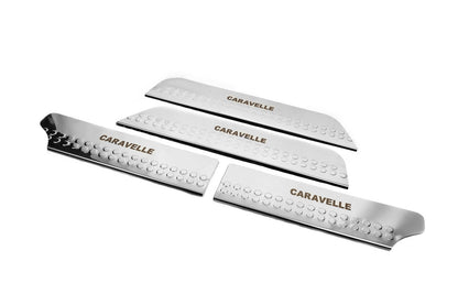Linings on inner thresholds type-4 (steel) for Volkswagen T4 Caravelle/Multivan - image 6
