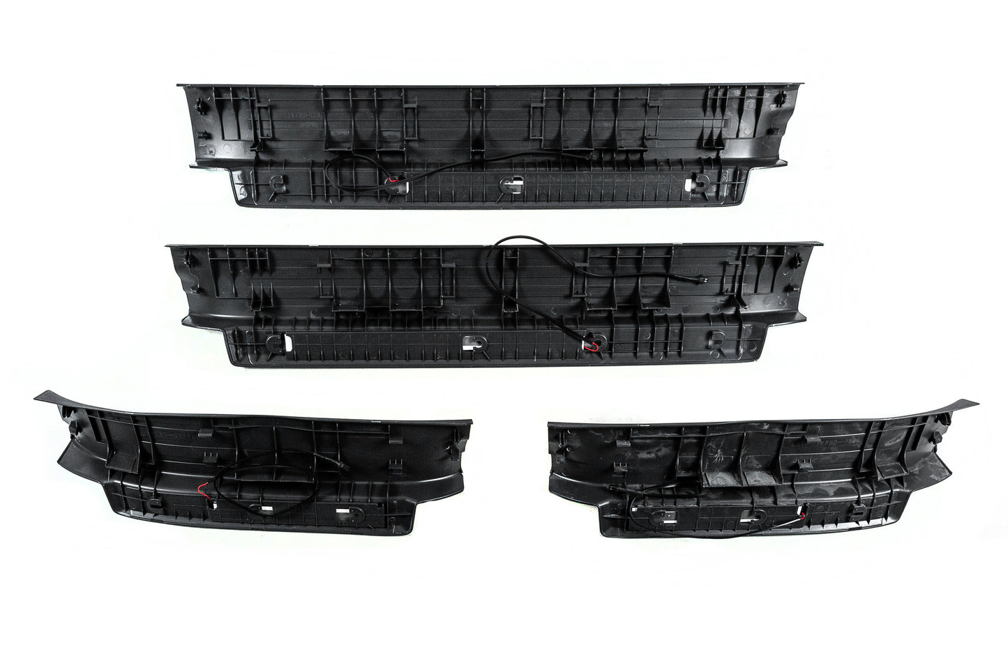 Illuminated door sills (black) for Toyota Land Cruiser Prado 150 2009-2023 - image 5