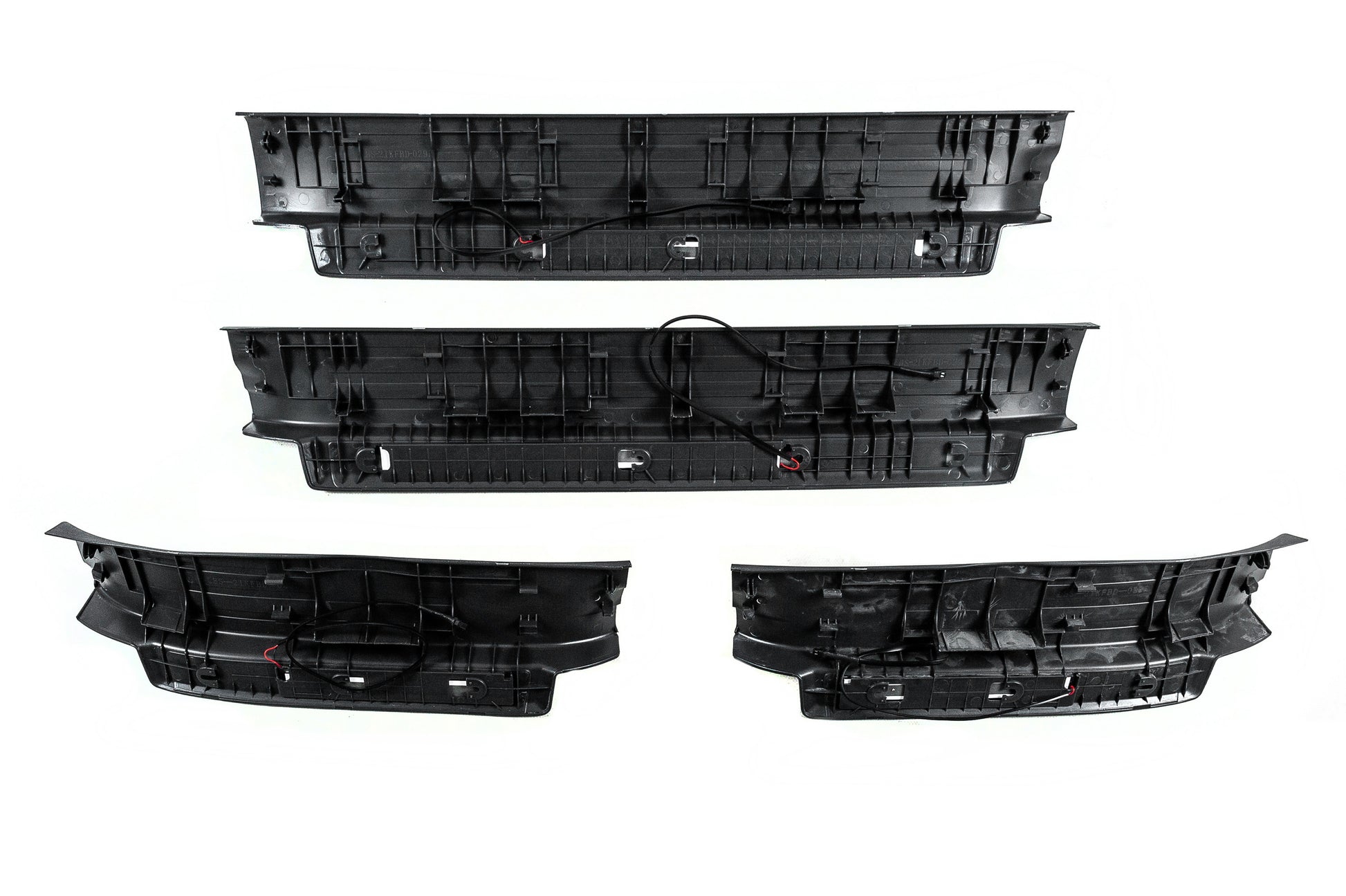 Illuminated door sills (black) for Toyota Land Cruiser Prado 150 2009-2023 - image 5