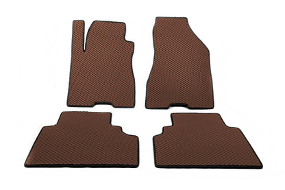 EVA Floor Mats (Brown) for Hyundai Tucson JM 2004- - image 1