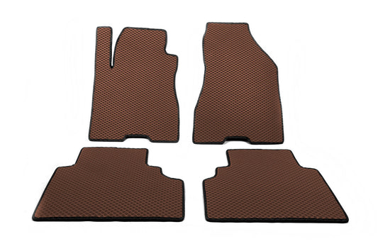 EVA Floor Mats (Brown) for Hyundai Tucson JM 2004- - image 1