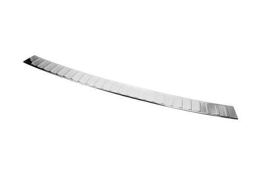 Rear bumper protector Carmos V3 gloss (1 door, stainless steel) for Volkswagen T6 2015-2024 - image 2