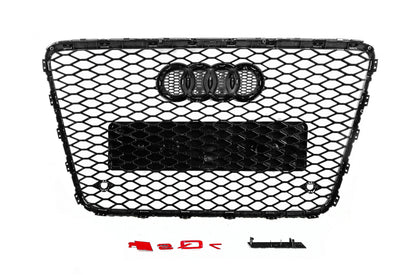 Front Grille RSQ-Style (black with chrome) for Audi Q7 2005-2015 - image 4