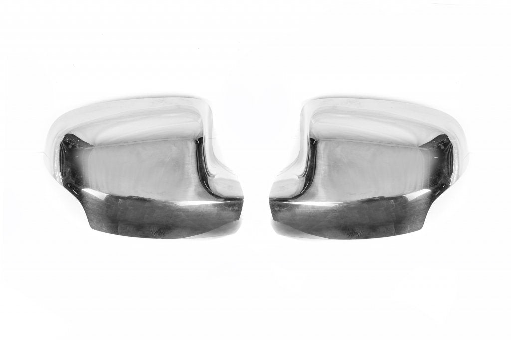 Mirror Covers (2 pcs, Stainless Steel) for Renault Sandero 2013-2022 - image 3