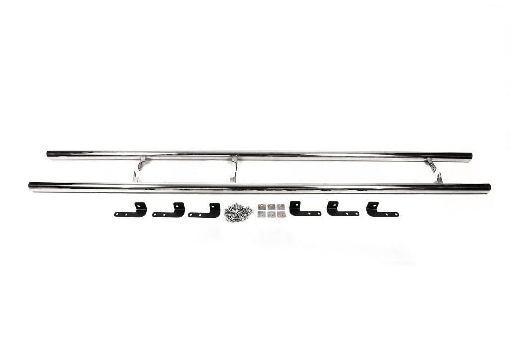 Side Bars BB002 (2 pcs, Stainless Steel) for Renault Kangoo 2008-2020 - image 4