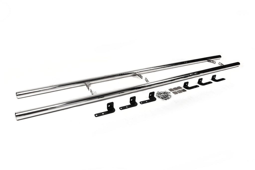 Side Bars BB002 (2 pcs, Stainless Steel) for Renault Kangoo 2008-2020 - image 6