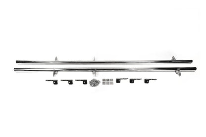 Side Bars BB002 (2 pcs, Stainless Steel) for Renault Kangoo 2008-2020 - image 7
