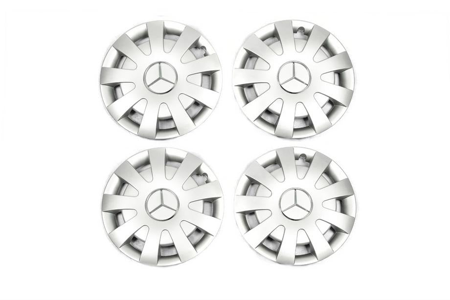 Caps gray ABS (1 roller, 4 pcs.) for Mercedes Sprinter W907/W910 2018↗ - image 1