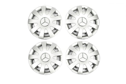 Grey ABS Wheel Covers R16 (1-piece, set of 4) for Mercedes Sprinter W906 2006-2018 - image 2