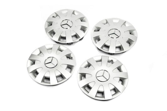 Grey ABS Wheel Covers (1-piece, Set of 4) for Mercedes Sprinter W907/W910 2018- - image 2