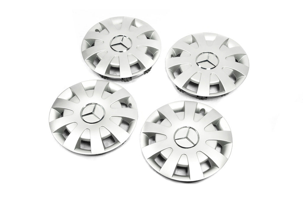 Grey ABS Wheel Covers R16 (1-piece, set of 4) for Mercedes Sprinter W906 2006-2018 - image 1