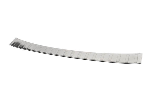 Cover on the rear bumper Carmos (stainless steel) for BMW X2 F39 2018-2023 - Reelken Auto