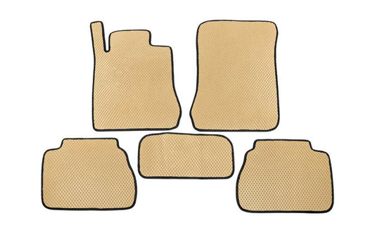 EVA mats (beige) for Mercedes E-class W210 1995-2002 - Reelken Auto