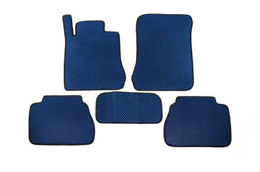 EVA mats (blue) for Mercedes E-class W210 1995-2002 - Reelken Auto