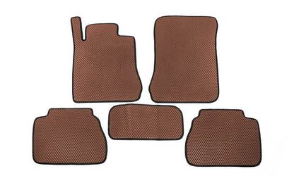 EVA mats (brown) for Mercedes E-class W210 1995-2002 - Reelken Auto