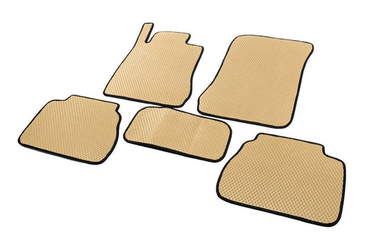 EVA mats (beige) for Mercedes E-class W210 1995-2002 - Reelken Auto