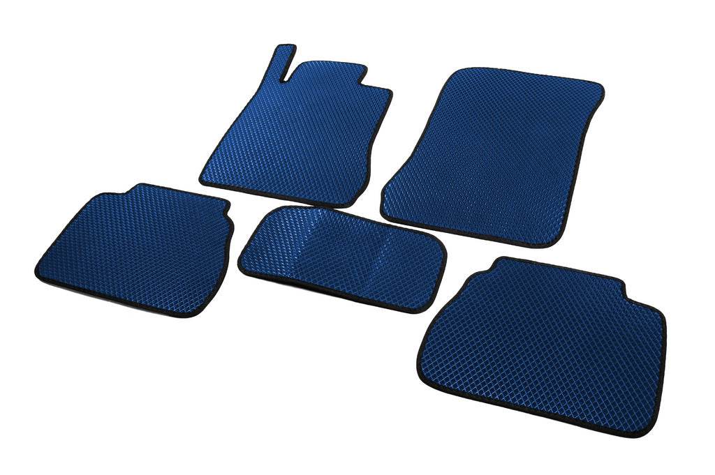 EVA mats (blue) for Mercedes E-class W210 1995-2002 - Reelken Auto
