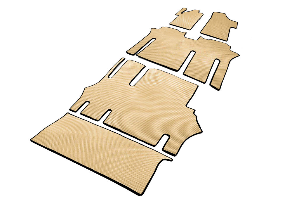 EVA V2 Floor Mats (Pickup Only, Full Set, Beige) for Mercedes Viano 2004-2014 - image 1