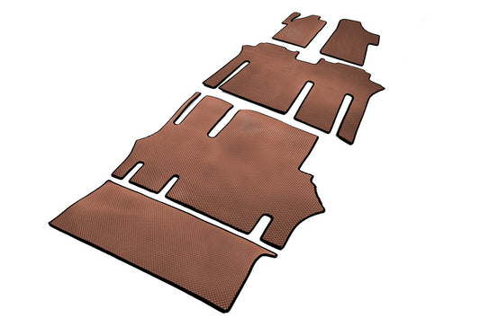EVA V2 Floor Mats (Pickup Only, Full Set, Brown) for Mercedes Vito W639 2004-2014 - image 1