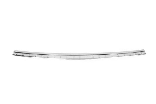 Pad on the rear bumper Carmos (stainless) for Audi Q8 2018- - Reelken Auto