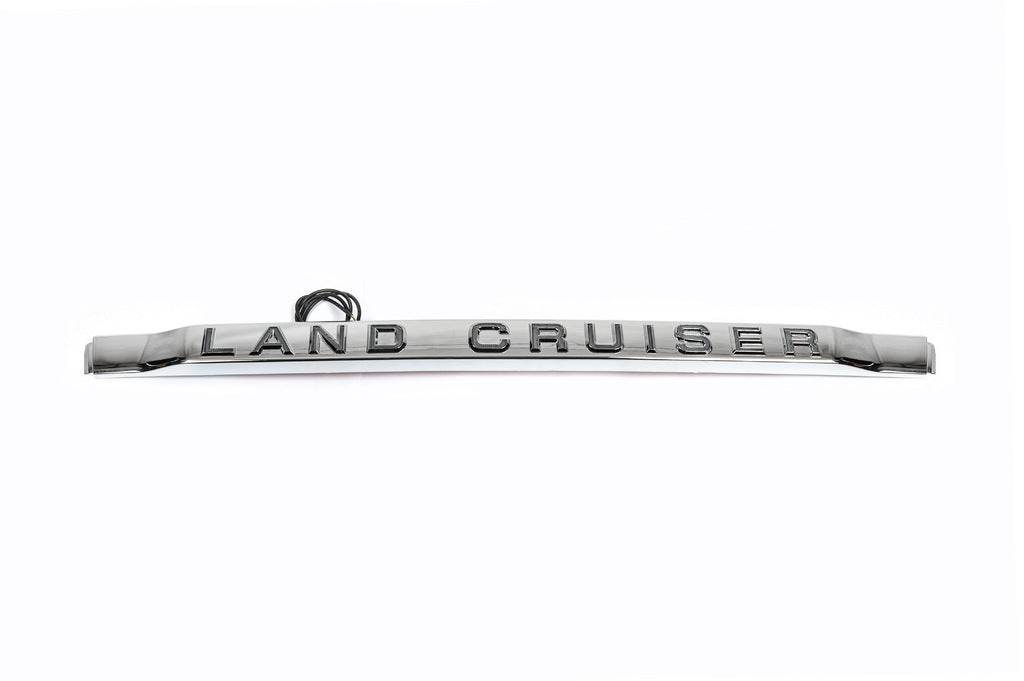 Plank above the LED number (2016+) for Toyota Land Cruiser 200 - Reelken Auto