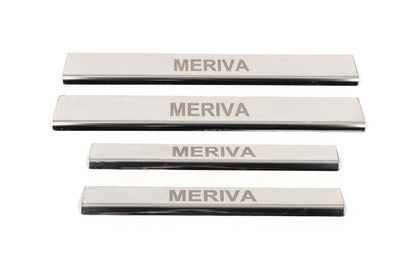 Sill Carmos (4-piece, stainless steel.) for Opel Meriva 2002-2010 - Reelken Auto