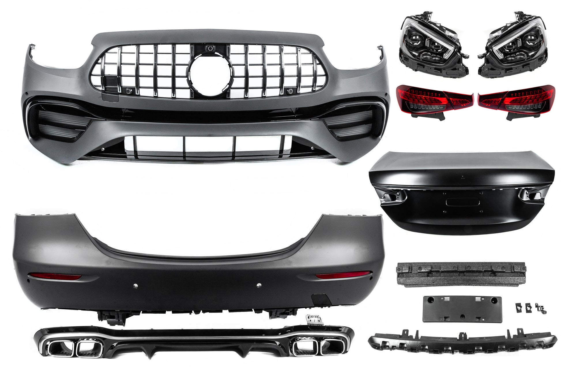AMG E63 2024 Facelift Body Kit for Mercedes E-сlass W213 2016-2023 - image 2