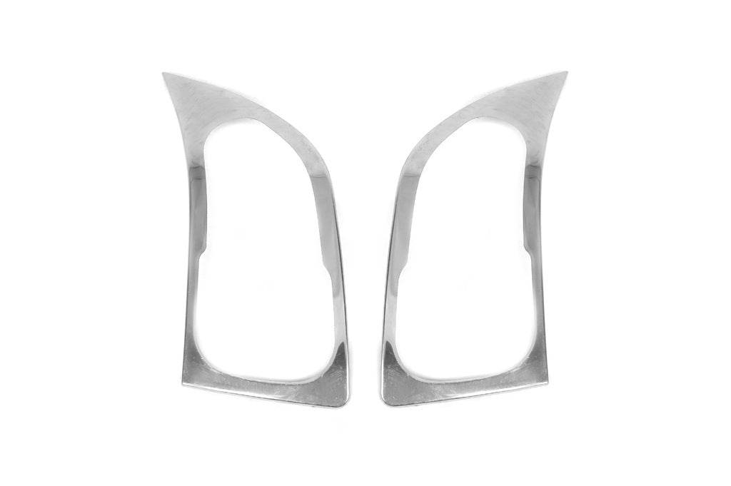 Trim for headlamp (2 pieces, stainless steel) for Volkswagen Crafter 2006-2016 - Reelken Auto