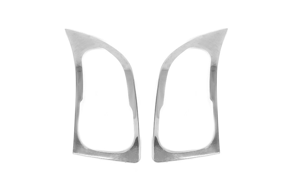 Headlight Covers (2 pcs, Stainless Steel) for Volkswagen Crafter 2006-2016 - image 1