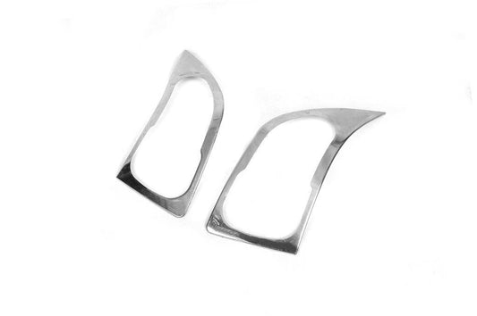 Trim for headlamp (2 pieces, stainless steel) for Volkswagen Crafter 2006-2016 - Reelken Auto