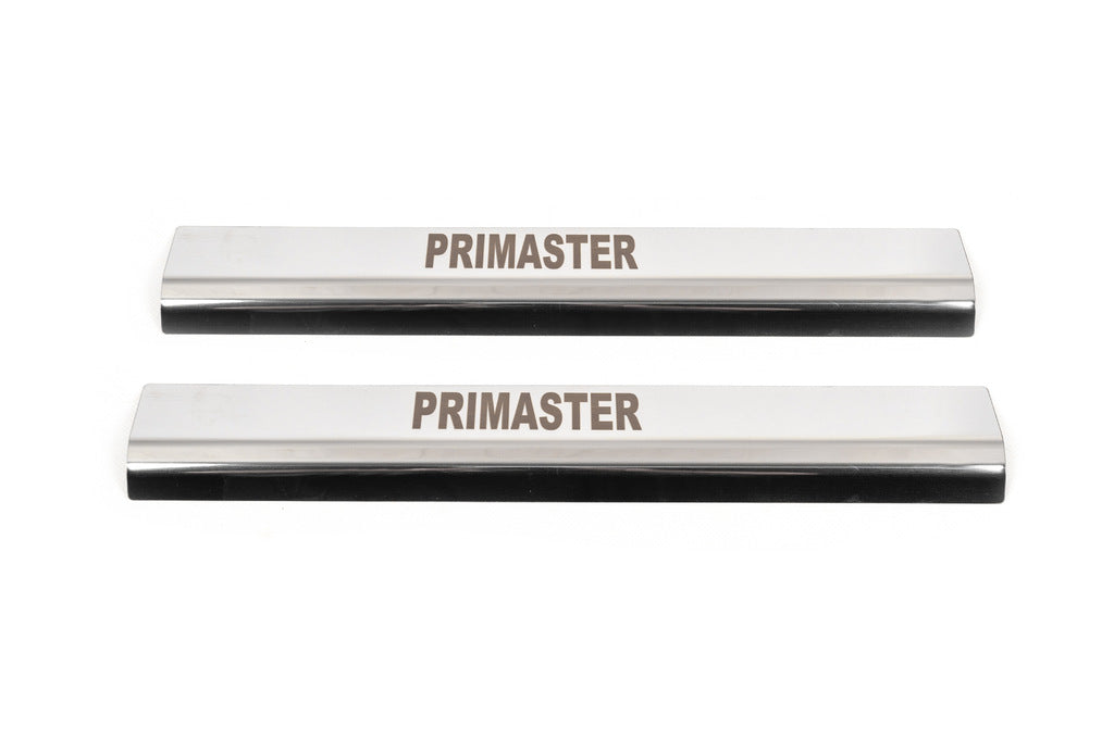 VIP Door Sill Plates (2 pcs, Stainless Steel) for Nissan Primastar 2002-2014 - image 2