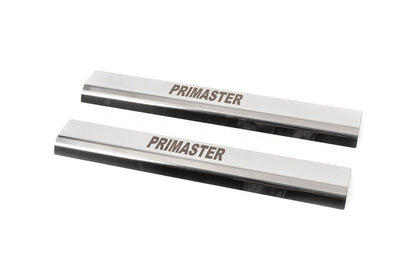 VIP Door Sill Plates (2 pcs, Stainless Steel) for Nissan Primastar 2002-2014 - image 1