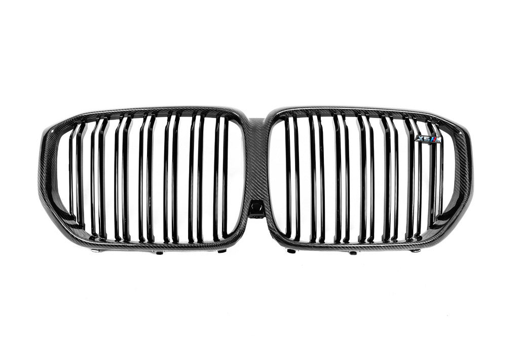 M-Look V1 nostrils (2018-2022, carbon) for BMW X5 G05 2019- - image 3