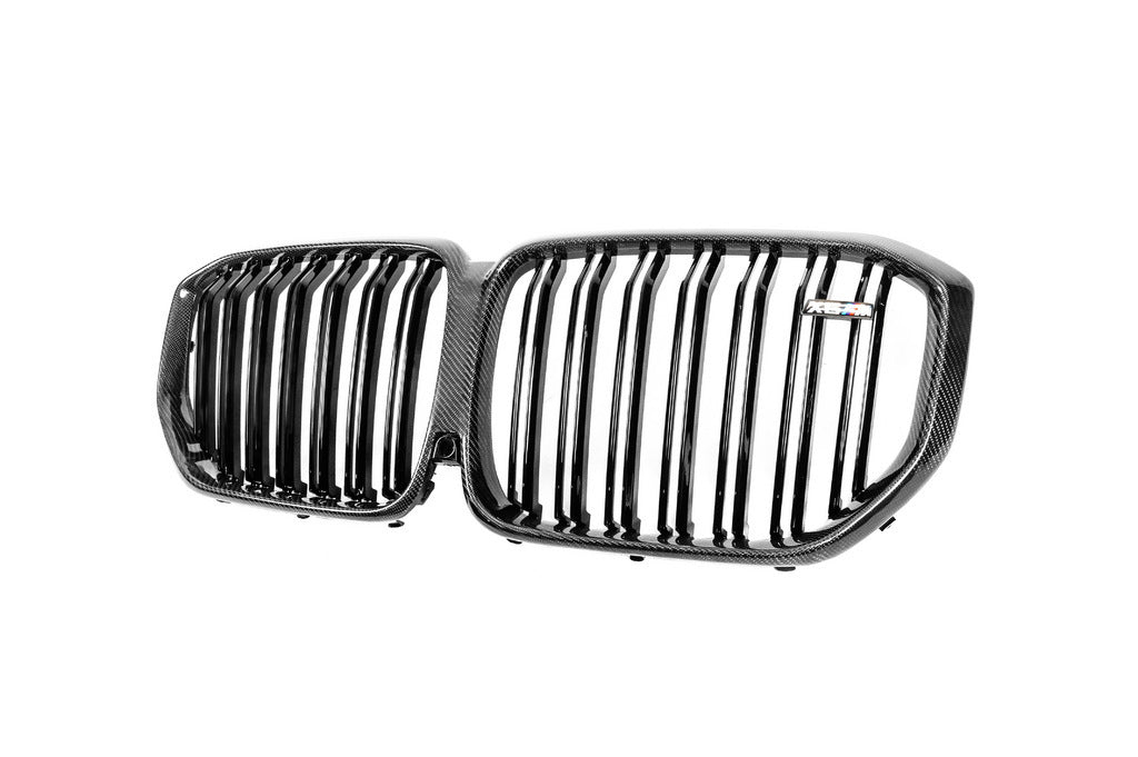 M-Look V1 nostrils (2018-2022, carbon) for BMW X5 G05 2019- - image 4