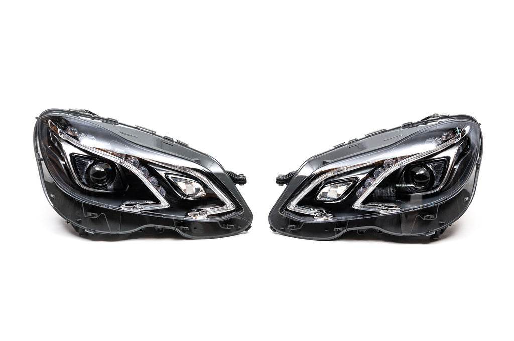 Front lights (2 pcs., restyling) for Mercedes E-class W212 2009-2016 - Reelken Auto