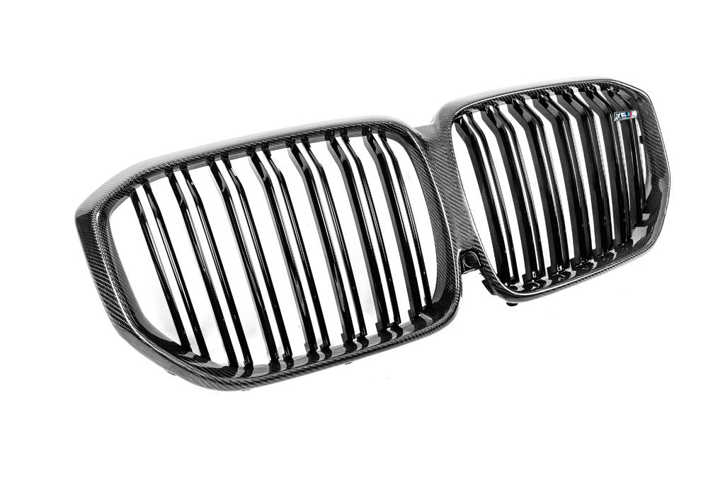 M-Look V1 nostrils (2018-2022, carbon) for BMW X5 G05 2019- - image 5