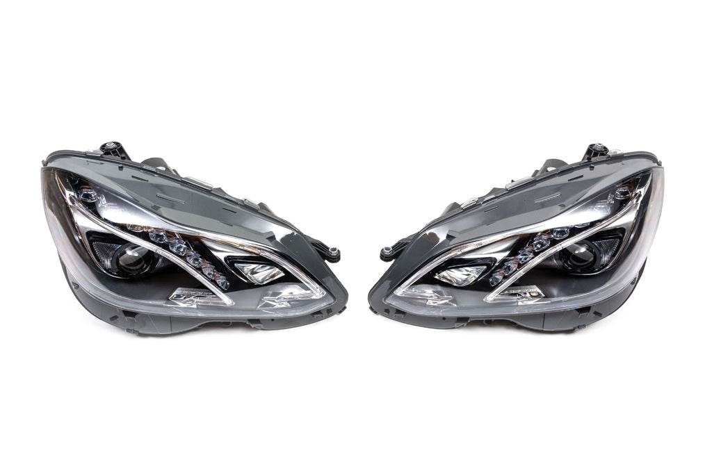Front lights (2 pcs., restyling) for Mercedes E-class W212 2009-2016 - Reelken Auto