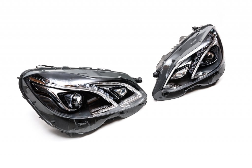 Front Headlights (2 pcs, Facelift) for Mercedes E-сlass W212 2009-2016 - image 1