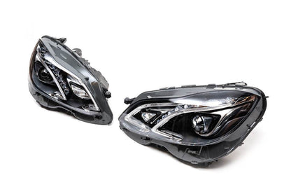 Front lights (2 pcs., restyling) for Mercedes E-class W212 2009-2016 - Reelken Auto
