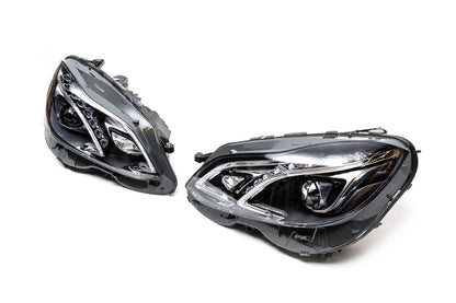 Front Headlights (2 pcs, Facelift) for Mercedes E-сlass W212 2009-2016 - image 4