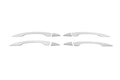 Covers for handles Carmos (4 pcs, stainless steel) for Renault Megane IV 2016-2025 - Reelken Auto