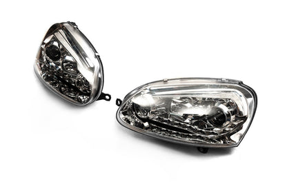 Front headlights with LED lights Silver (2 pcs) for Volkswagen Golf 5 2003-2009 - image 1