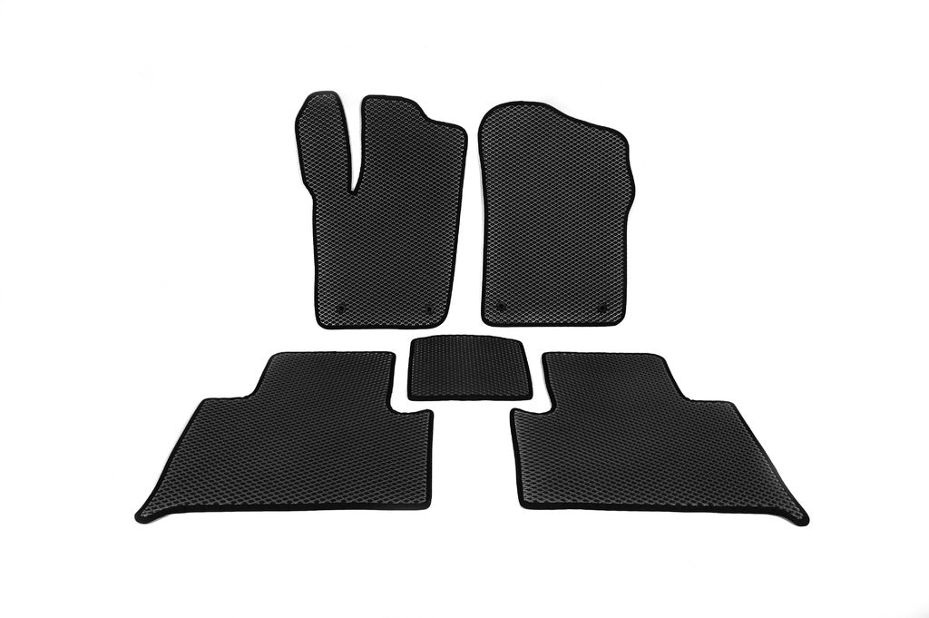 EVA Floor Mats (black) for Jeep Grand Cherokee WK2 2010-2021 - image 1