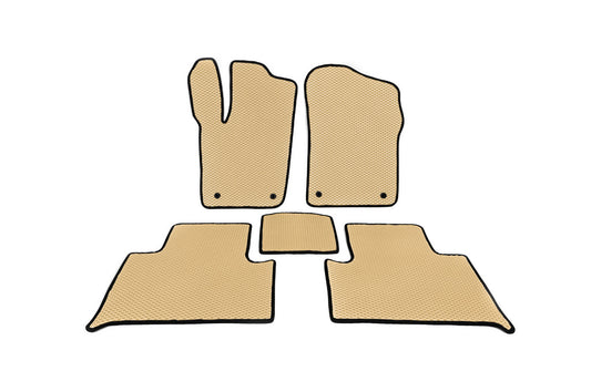 EVA Floor Mats (Beige) for Jeep Grand Cherokee WK2 2010-2021 - image 1